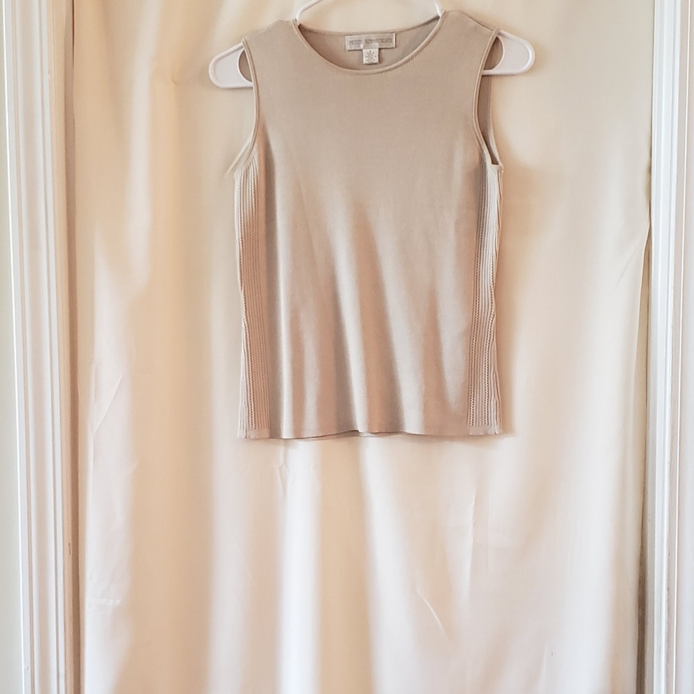 Original petite Sophisticated Sleeveless top.